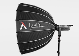 With Light Dome (Sold Separately)