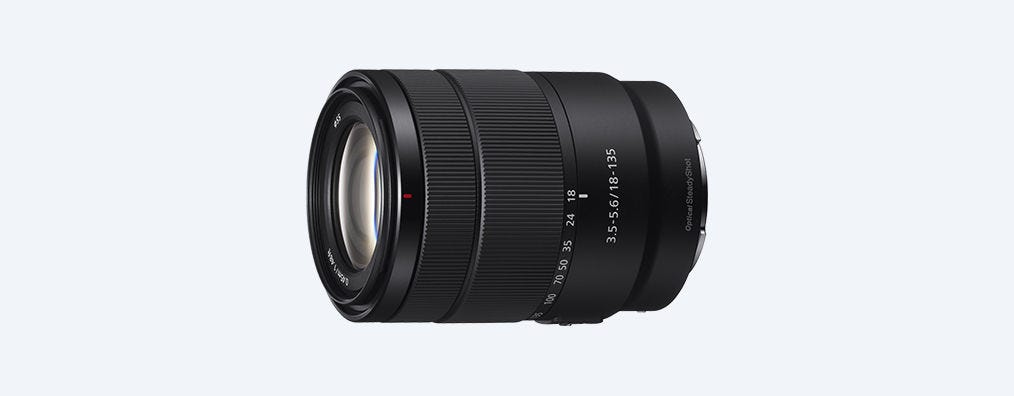 Sony E 18-135mm f/3.5-5.6 OSS Lens for Sony E SEL18135 - Adorama