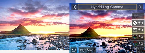 Hybrid Log Gamma for 4K HDR Video