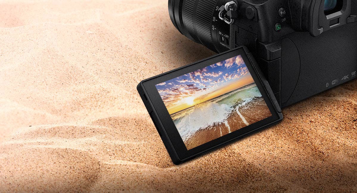 A Large High-Resolution Rear Monitor