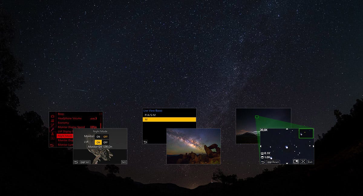 Useful Functions for Nighttime Shooting 
