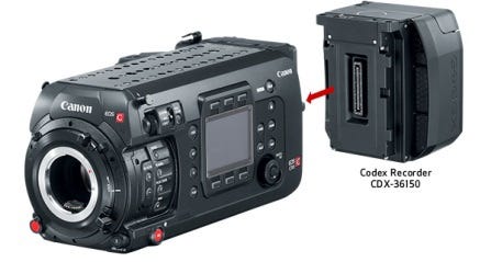 Canon XF-AVC Recording