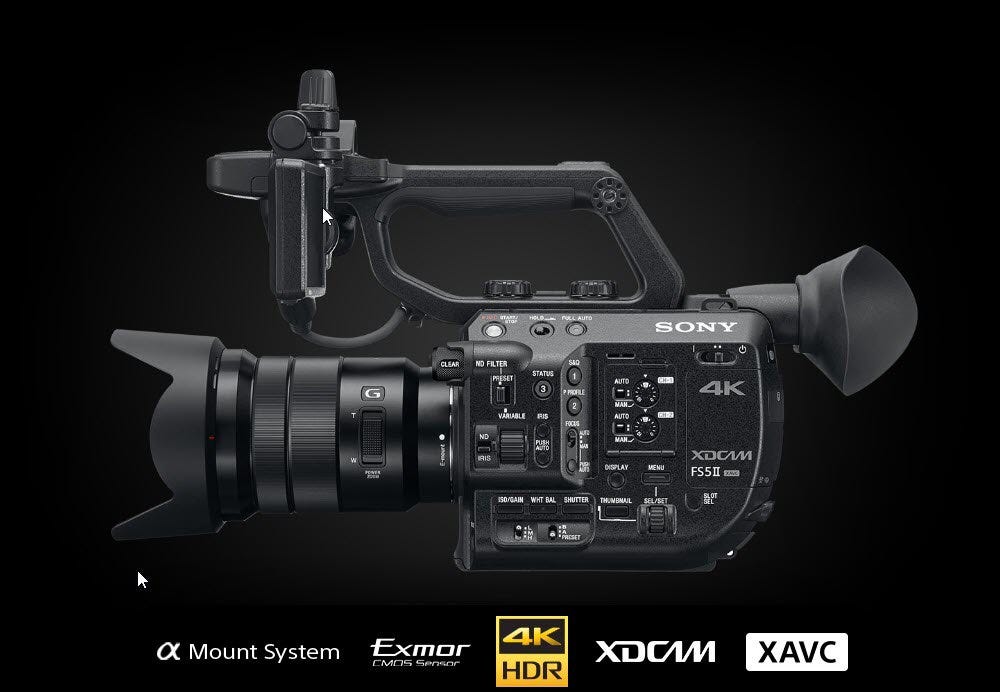 Used Sony PXW-FS5M2 4K XDCAM Handheld Camcorder - BODY ONLY Used Sony PXW-FS5M2 4K XDCAM Handheld Camcorder - BODY ONLY