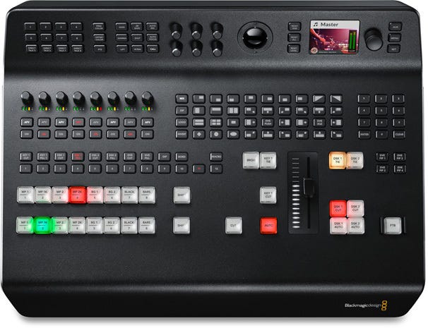 Combined Switcher and Control Panel