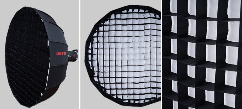 easy to install beauty dish