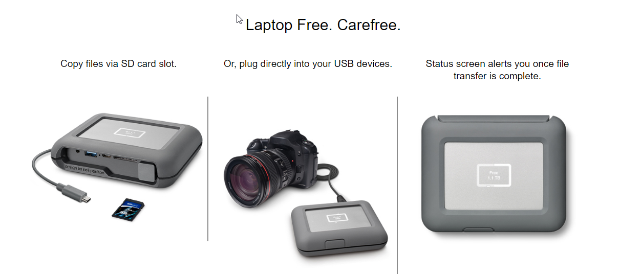 Laptop Free. Carefree.