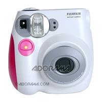 Fujifilm Instax Mini 7S Instant Film Camera White with Pink Trim