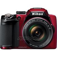 Nikon Coolpix P500 Digital Camera, Red   Refurbished by Nikon U.S.A 