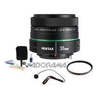 Pentax SMCP DA 35mm f/2.4 AL Wide Angle AF Lens #21987  BUNDLE  w/UV 