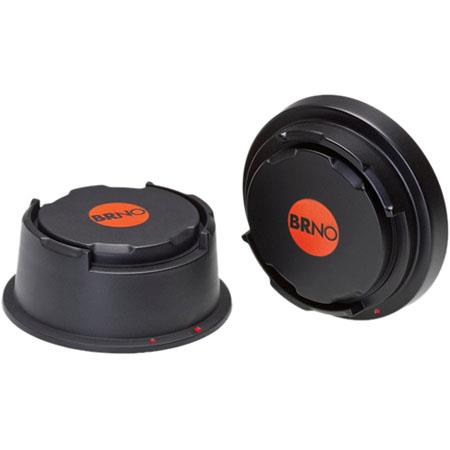BRNO Dri+Cap Dehumidifier Cap System, with Canon Body Cap and Rear Lens Cap with 8 Packs of Gel