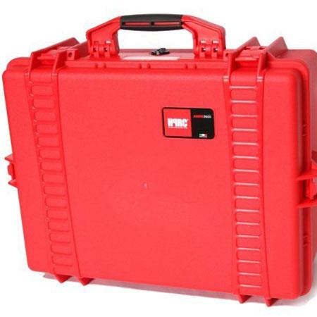 HPRC Amre 2700 Watertight Hard Case, Cubed Foam, Red HPRC2700FRED