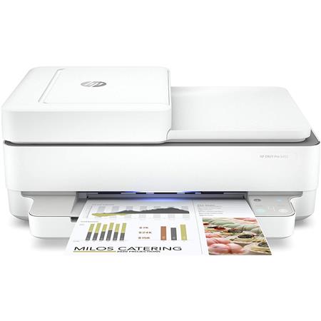 HP HP ENVY Pro 6455 Wireless All-In-One Instant Ink-Ready Inkjet Printer, White