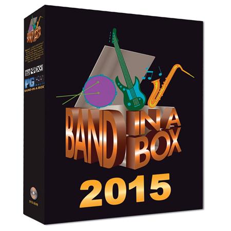 eMedia PG Music Band in a Box 2015 Pro Software for Windows, DVD ROM BBE50692