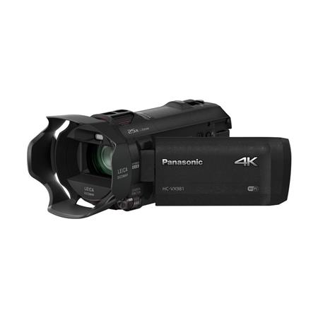 Panasonic HC VX981K 4K Ultra HD Camcorder with 4K Photo Capture, Wi Fi HC VX981K