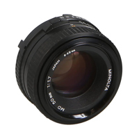 Minolta MD 50mm f/1.7 Lens Picture