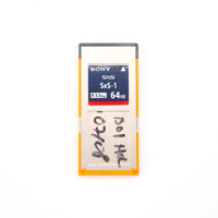 Sony SxS-1 G1B Series 64GB Mem Picture