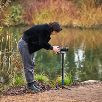 3 Legged Thing Trent 2.0 4-Section Punks Magnesium Alloy Monopod Kit, Gray