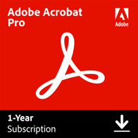 Adobe Acrobat Pro 1-Year Subsc Picture