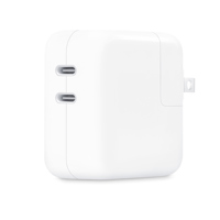 Apple 35W Dual USB-C Port Power Adapter, White