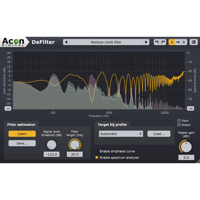 Acon Digital DeFilter Automatic Equalization Software Plug-In, Download