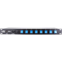 American DJ E107 USB 8-Channel Rack Mount Power Center