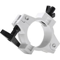American DJ O Slim Pearl O-Clamp for 2" Rods, White