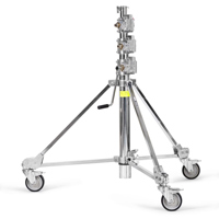 Avenger Strato Safe 43 Crank-Up Stand with Hard Braked Wheels, 14'