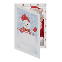 TAP Snowman 4x6" Photo Folder, Picture