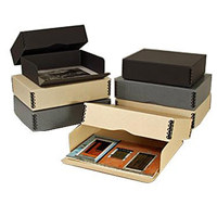 Adorama Oversized Print Storage Box Holds 1700 4x6 Photos 15.5 Wide x 12 Deep x 5 High - BLACK.