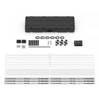 ARRI Omnibar 4 4' 50W RGBMA LED Tube 6-Light Production Kit Blue/Silver