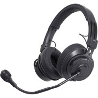 Audio-Technica BPHS2-UT Broadcast Stereo Headset w/ Mic, Unterminated Connector