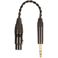 AUDEZE LCD 4-Pin XLR to 1/4" Single-Ended Adapter