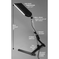 Alzo Digital 100 LED Light wit Picture