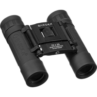 Barska 10x25 Lucid View Roof Prism Binocular, 5.8 Degree Angle of View, Black