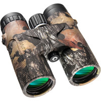 Barska 12x42 WP Blackhawk Roof Prism Binocular, 5.2 Deg Angle of View, Mossy Oak