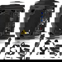 Eurolive B205D Speaker System Bundle With ULTRAVOICE XM8500 Mic & 25' XLR Cable