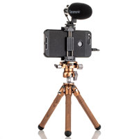 Benro TablePod Wooden Edition Carbon Fiber Tripod with Ball Head