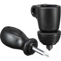 Manfrotto 250SP1 Rubber Spiked Foot Stainless Steel