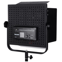 Bescor FP900S Single Bulb Bi-Color LED Studio Light Kit, Wireless Remote Control