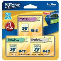 Brother 9mm Black On Pink, Gre Picture