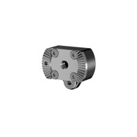 Bright Tangerine 3/8" and 1/4" Picture