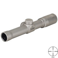 Burris Optics 2x20mm Handgun Series Scope, Plex Reticle, 24" Eye Relief, 1" Tube