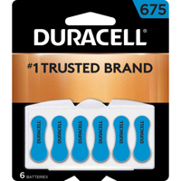 Duracell 1.4V Size 675 Zinc Ai Picture