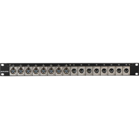 Canare 1RU A/V Bulkhead Panel, Picture