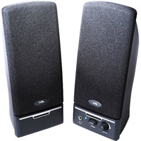 Cyber Acoustics CA-2014 2-Piece Speaker System, Black