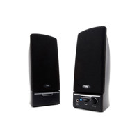Cyber Acoustics CA-2014 2-Piece Speaker System, Black