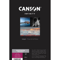 Canson Infinity 8.5x11" PhotoSatin Premium RC Satin Inkjet Paper, 25 Sheets