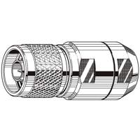 Canare 75 Ohm N Solder Plug fo Picture