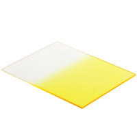 Cokin A660 Y1 - Graduated Fluorescent Yellow Filter - Hard Edge, 1/3-Stop, "A"