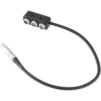 CAMVATE One RS 3-Pin Male to Two 0B 2-Pin & One RS 3-Pin Female Splitter Cable